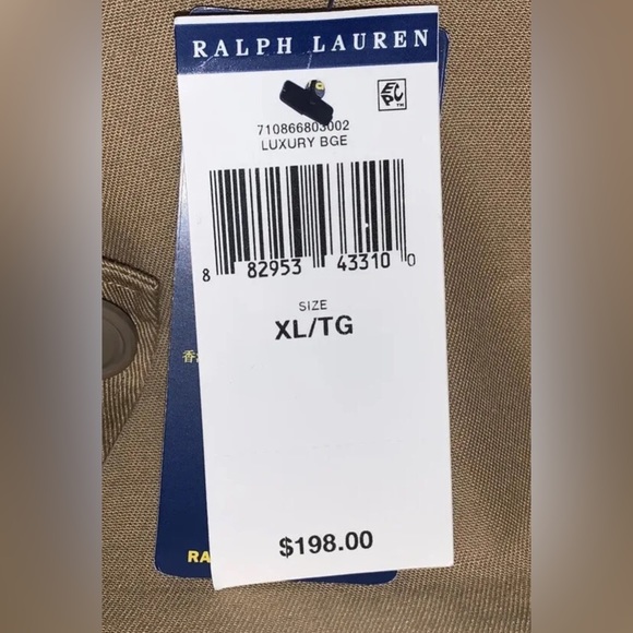 POLO Ralph Lauren Men’s Twill Utility Overshirt Chore Jacket Tan Beige NWT - Picture 7 of 11